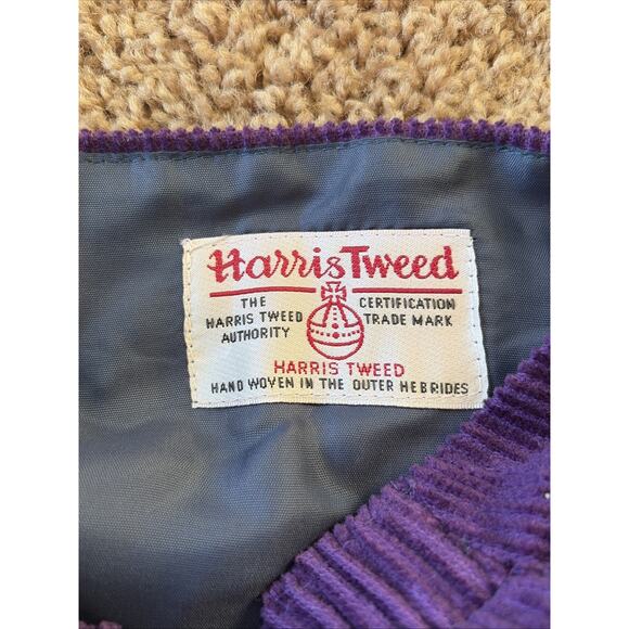 Glen Appin Scotland Harris Tweed Purple/Gray Plaid Wool Skirt Toddler 3T NEW NWT - Picture 8 of 8
